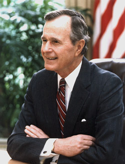 Former President George H. W. Bush