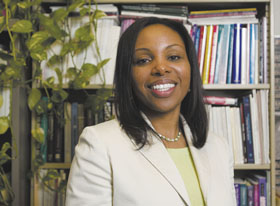 Karen Bullock, assistant professor of social work.