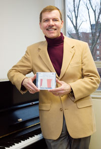 A CD of music composed by Kenneth Fuchs, head of the music department, has been nominated for two Grammy awards.