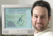 Glenn King, professor of biochemistry and microbiology at the UConn Health Center. His research on spider venom may lead to the development of a new generation of insecticides.