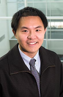 Alex Wang, assistant professor of communication sciences.