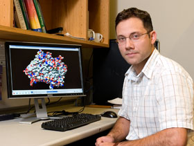 Jose Gascn, a new faculty member in the chemistry department
