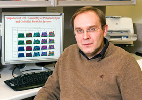 Andrey Dobrynin, associate professor of physics.
