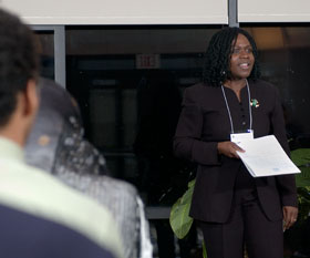 Ruth Washington, associate professor-in-residence of molecular and cell biology.
