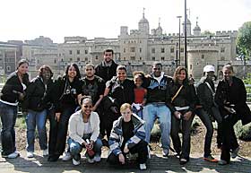 UConn SSS students, along with some British students, took an excursion to London during a Study Abroad program based in Liverpool. The focus of the course was on black history and Liverpool’s role in the slave trade.