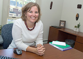 Katrina Higgins, director of the Academic Services Center in the College of Liberal Arts and Sciences.