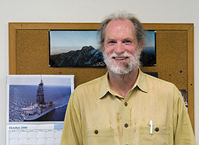Timothy Byrne, associate professor of marine sciences, will spend six weeks on a Japanese research vessel to learn more about what causes earthquakes.