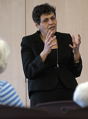 Nabila El-Bassel, a professor of social work at Columbia University, speaks about HIV prevention strategies for women and girls.