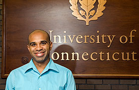 Jayson Hodge, admissions counselor, won an award for excellence in college admissions counseling.