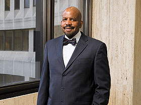 Dr. Cato T. Laurencin, vice president for health affairs and dean of the School of Medicine.