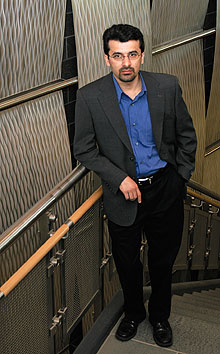 Mohammad Tehranipoor, assistant professor of electrical and computer engineering.
