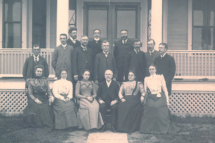 Faculty and Staff in 1899