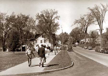 Image: Campus Scene in 1949