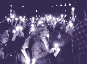 1968 Candlelight Vigil