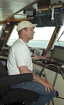 Image: Dan Nelson, captain of the <i>RV Connecticut</i>.