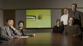 Image: Researchers at the Center for Regenerative Biology