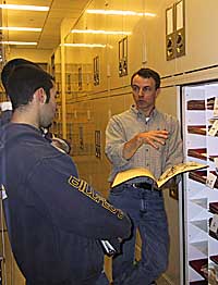 Image: Bernard Goffinet and students