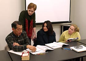 Image: ESL class at Stamford