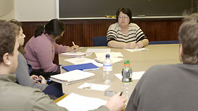 Image: Deborah Fein and graduate students