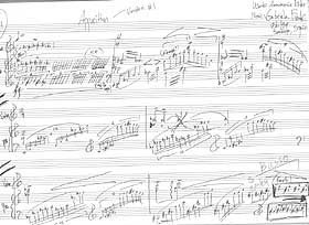 Image: Excerpt from a Frank composition.