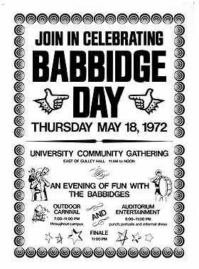 Babbidge Day Advertisement