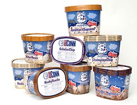 Image: UConn Huskies Dairy Bar Ice Cream
