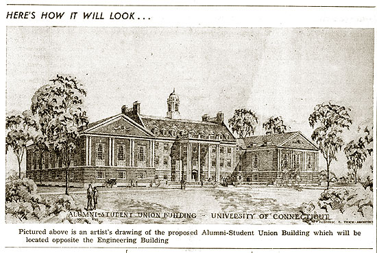 Proposed Student Union - 1947