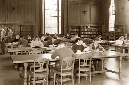 South Reading Room in 1940.